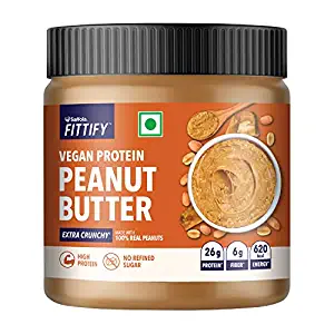 Saffola FITTIFY Vegan Protein Peanut Butter