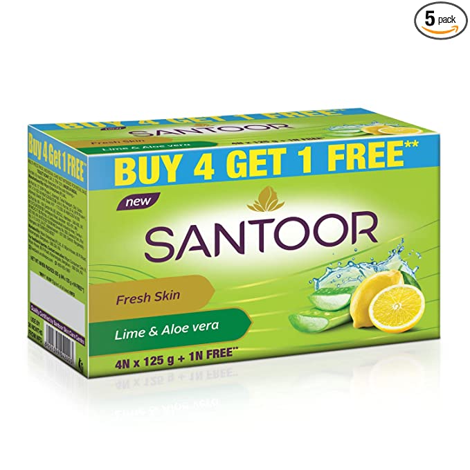 Santoor Aloe Fresh Soap