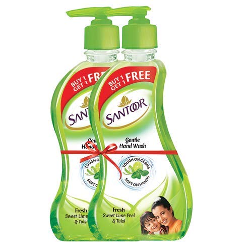 Santoor Fresh Gentle Hand Wash