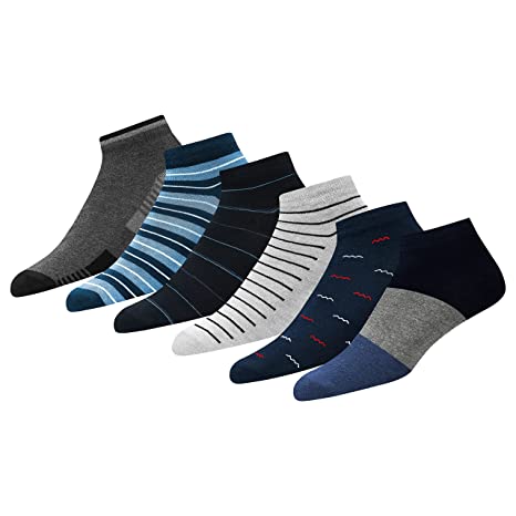 SOXCO Men's Cotton Ankle Length Socks