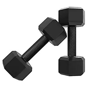 Star X Hexa PVC Dumbbell Set