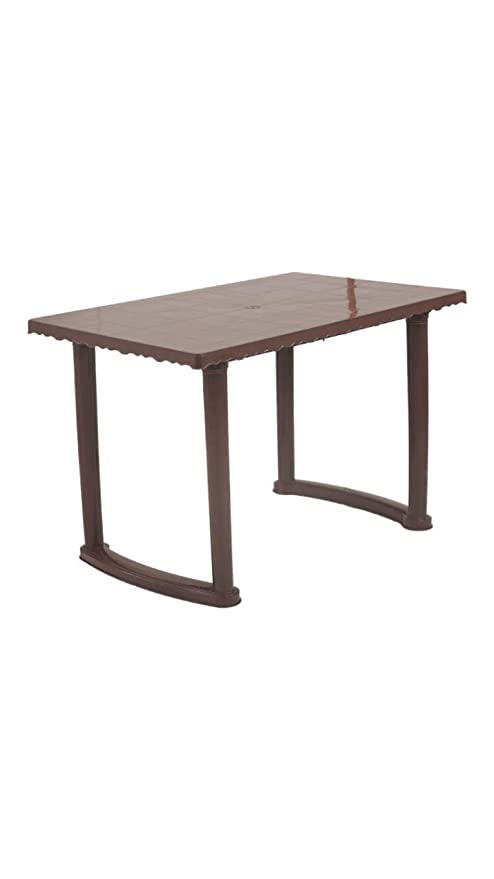 Supreme Atlanta ‎Plastic 4 Seater Rectangular Dining Table