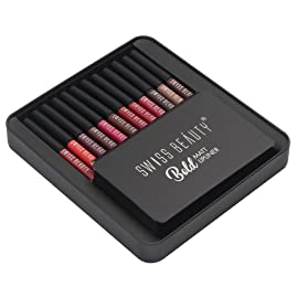 Swiss Beauty Bold Matte Lipliner Pencil Set