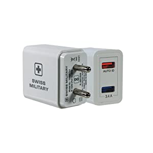 Swiss Miltary 3.4 Amp Dual Port Charger