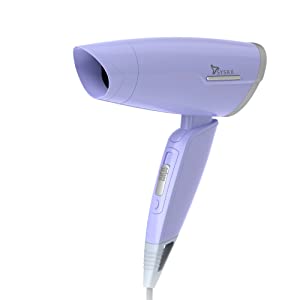 Syska 1200 Watts Hair Dryer HD1200 with 2 heat/Speed, 1.6m Power Cord with Hanging Loop, Foldable Function, Overheating Protection