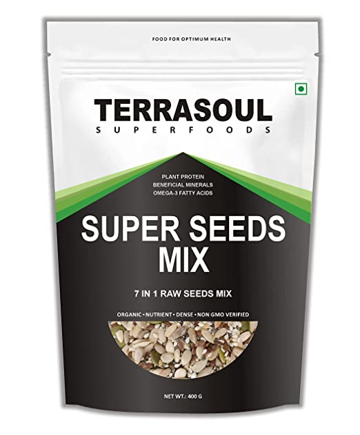 Terrasoul Superfoods 7 in 1 Raw Super Seeds Mix