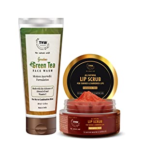 TNW-THE NATURAL WASH Grealmo Face Wash Lip Scrub For Dark Lips To Lighten Face