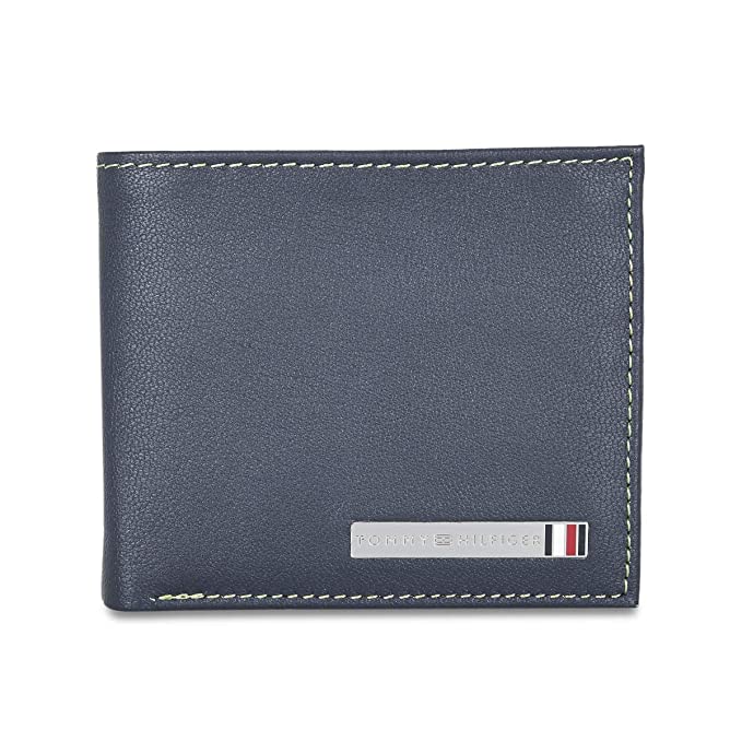 Tommy Hilfiger Men's Leather Bi-Fold Wallet