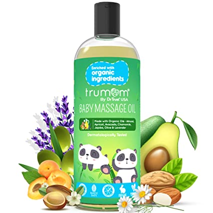 Trumom USA ORGANIC Baby Massage Oil