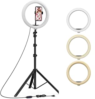 Tygot 10 Inches Big LED Ring Light for Camera