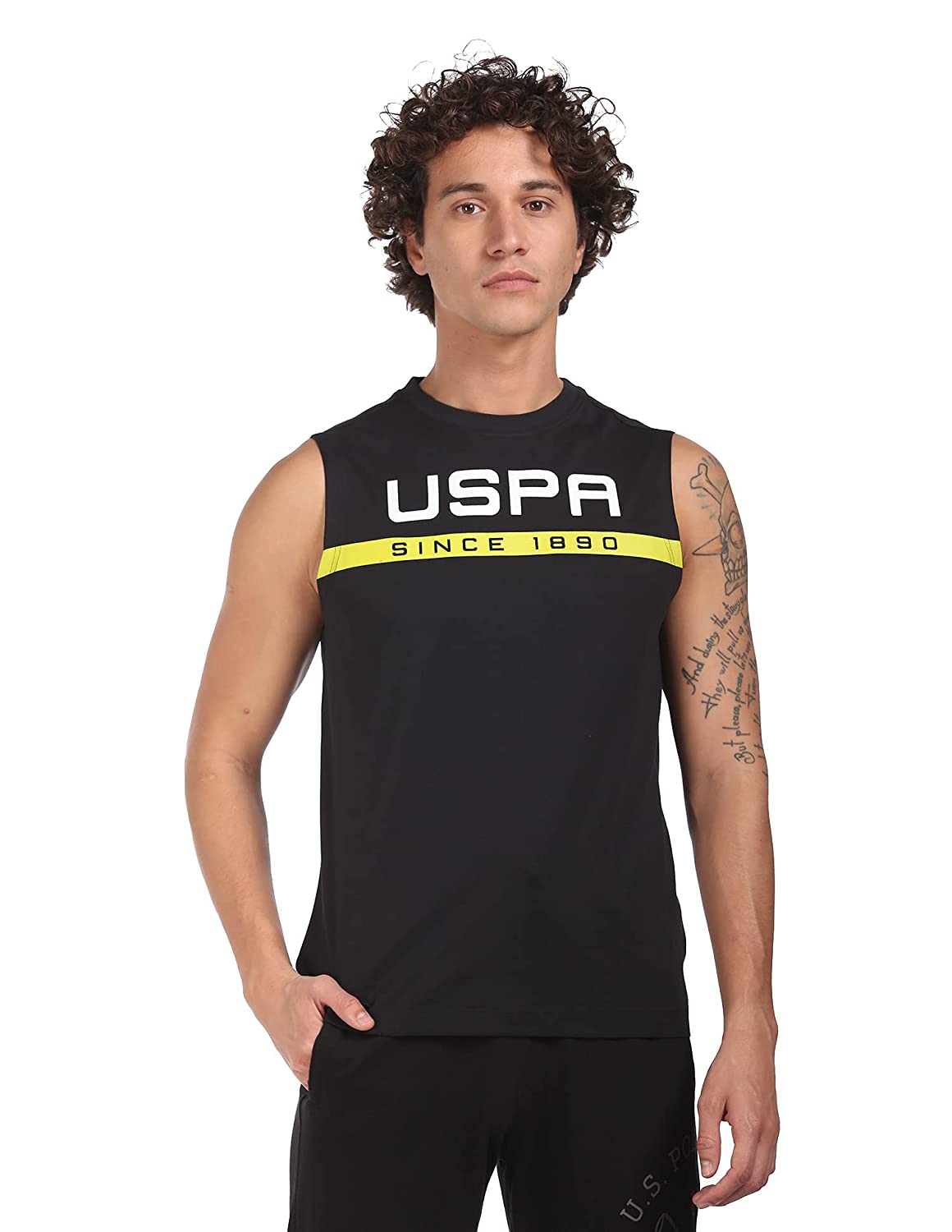 us polo sleeveless t shirt