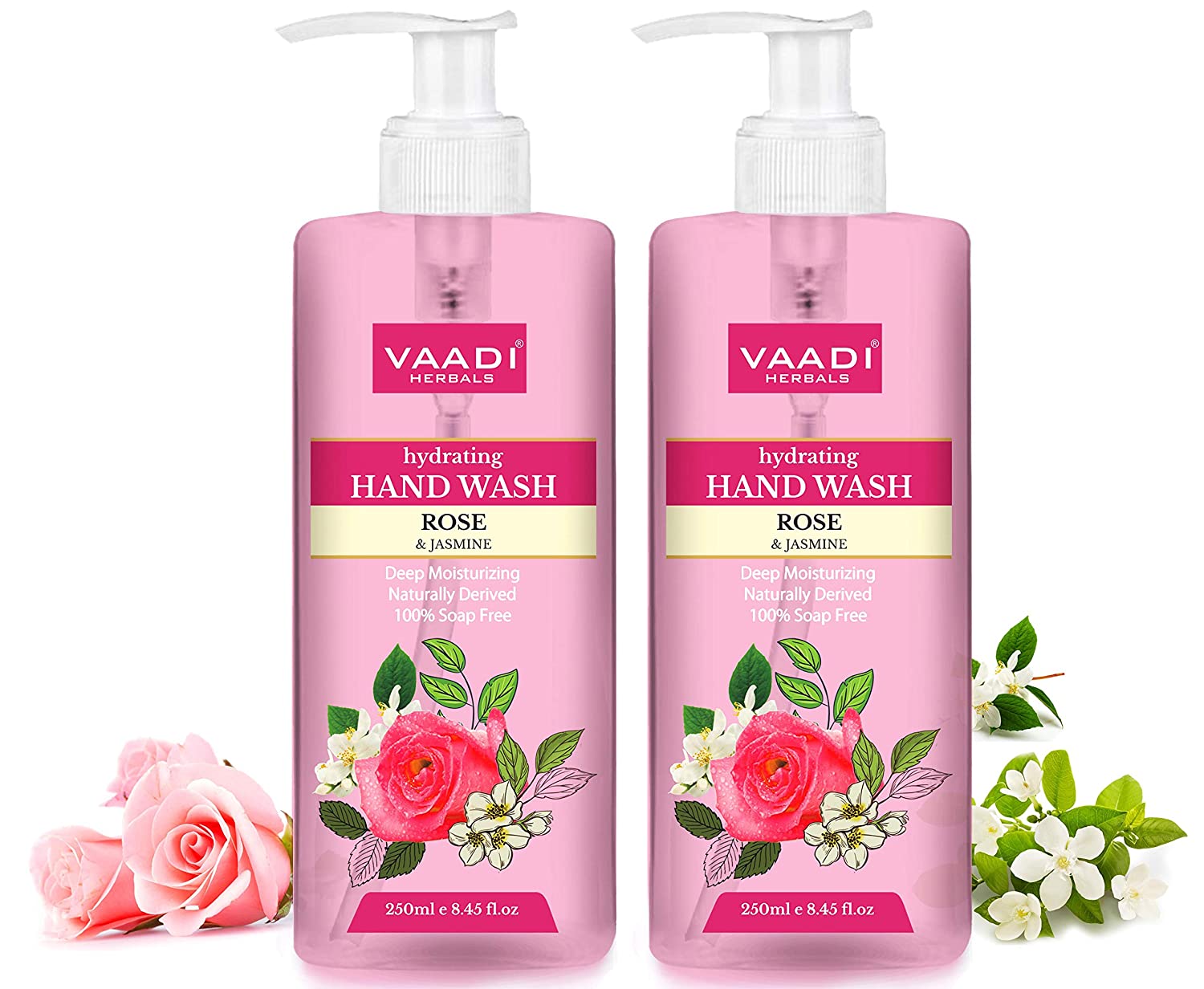 Vaadi Herbals Hydrating Rose and Jasmine Hand Wash