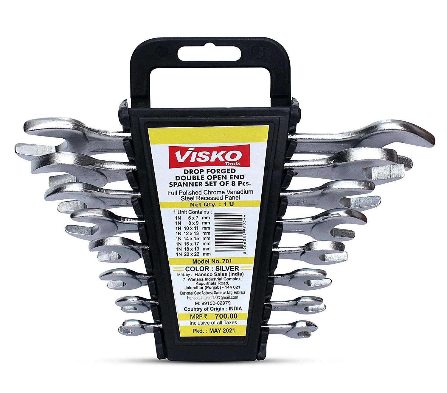 Visko Tools 701 Doe Spanner Set