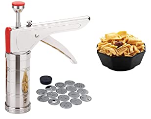 Wazdorf Stainless Steel Kitchen Press with 15 Different Types