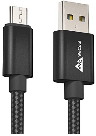 WeCool Nylon Braided Micro USB Data Cable (2021)