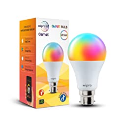 wipro B22D 12.5W Wi-Fi Smart LED Bulb