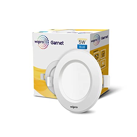 wipro Garnet 5 Watts Round LED Downlight