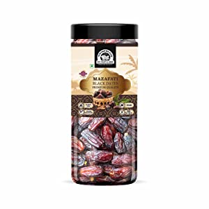 Wonderland Foods - Dry Fruits Mazafati Dates 400g Jar | Healthy & Nutritious Soft Khajoor