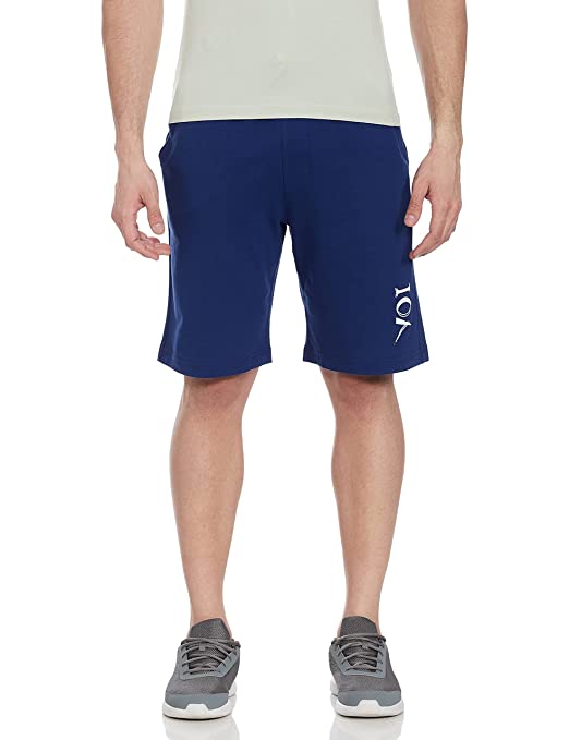 YOI Men's Cotton Solid Shorts