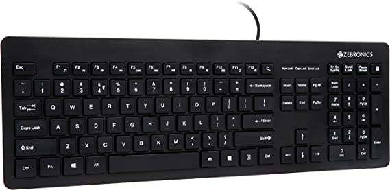 ZEBRONICS ZEB-K4000M USB Wired Keyboard